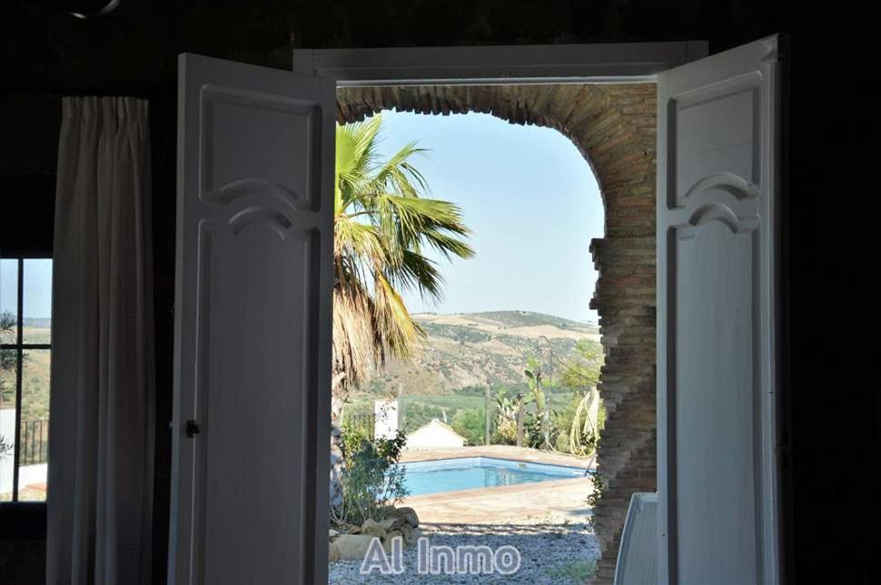 Las Palmeras - Ein Stueck Vom Paradies - Behagliches Haus Mit Pool Algodonales Exterior foto